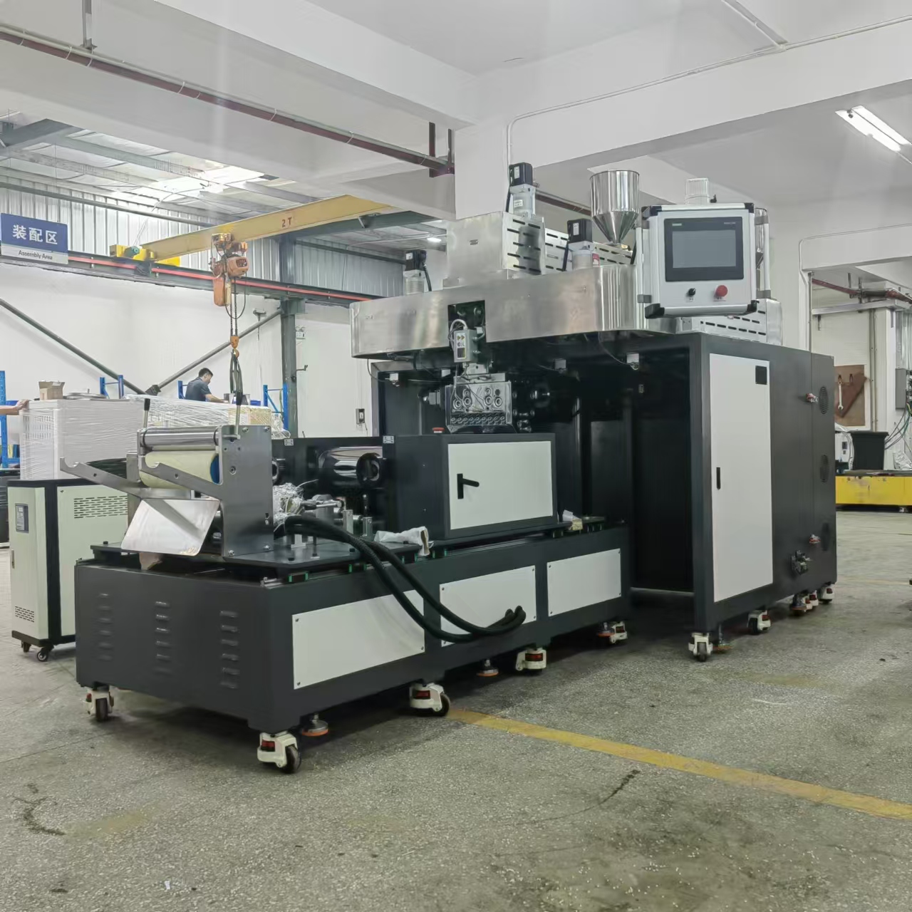 試驗用三層共擠流延機可以用在哪些行業(yè)